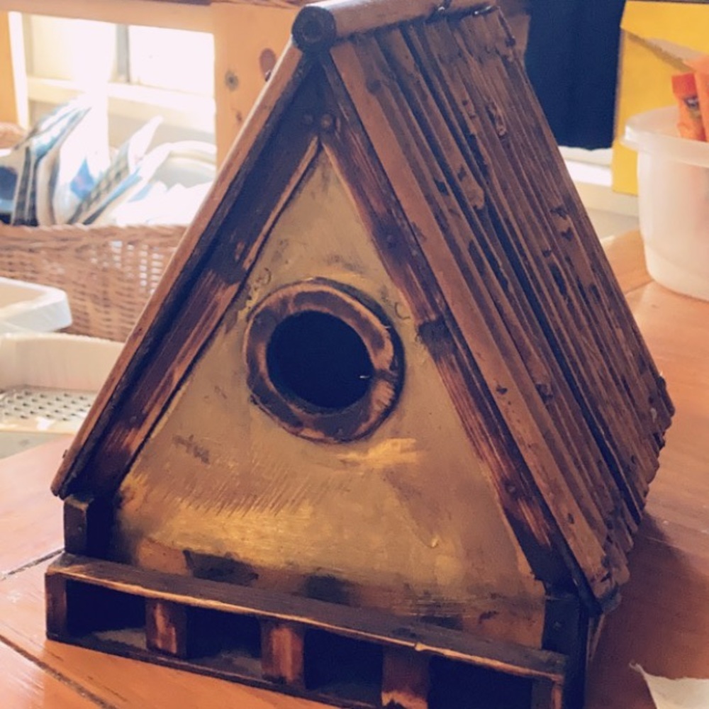 Vintage bird house